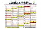 Calendrier de collecte des déchets 2024